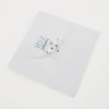 Anneau Dots Silver Aqua