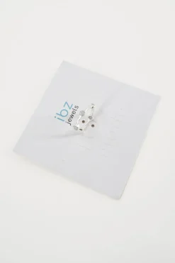 Anneau Dots Silver White