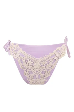 Bas de bikini Ibiza Ecru Lilas