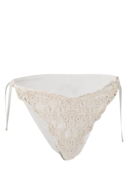 Bas de bikini Ibiza Ecru Blanc
