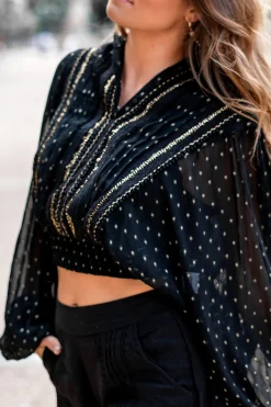 Blouse Bliss Noir