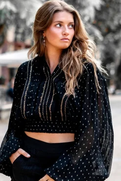 Blouse Bliss Noir