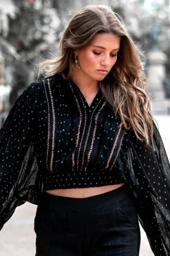 Blouse Bliss Noir