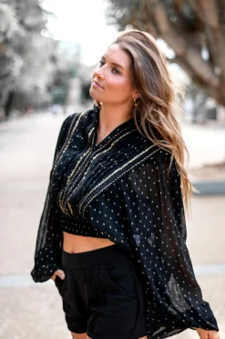 Blouse Bliss Noir