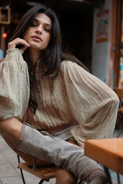 Blouse Bliss Taupe