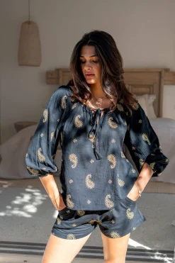 Blouse Lace Esencia Noir
