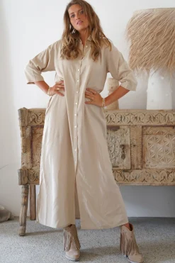 Blouse longue Esma Sand