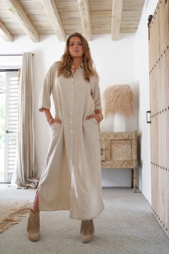 Blouse longue Esma Sand