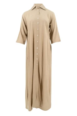 Blouse longue Esma Taupe