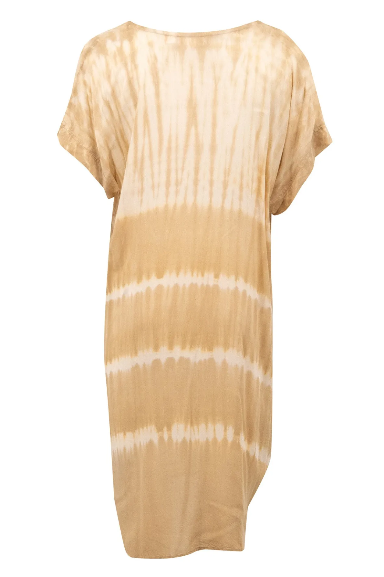 Caftan court Noa Tie Dye Sand/Beige