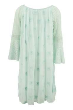 Caftan court Suze Mint