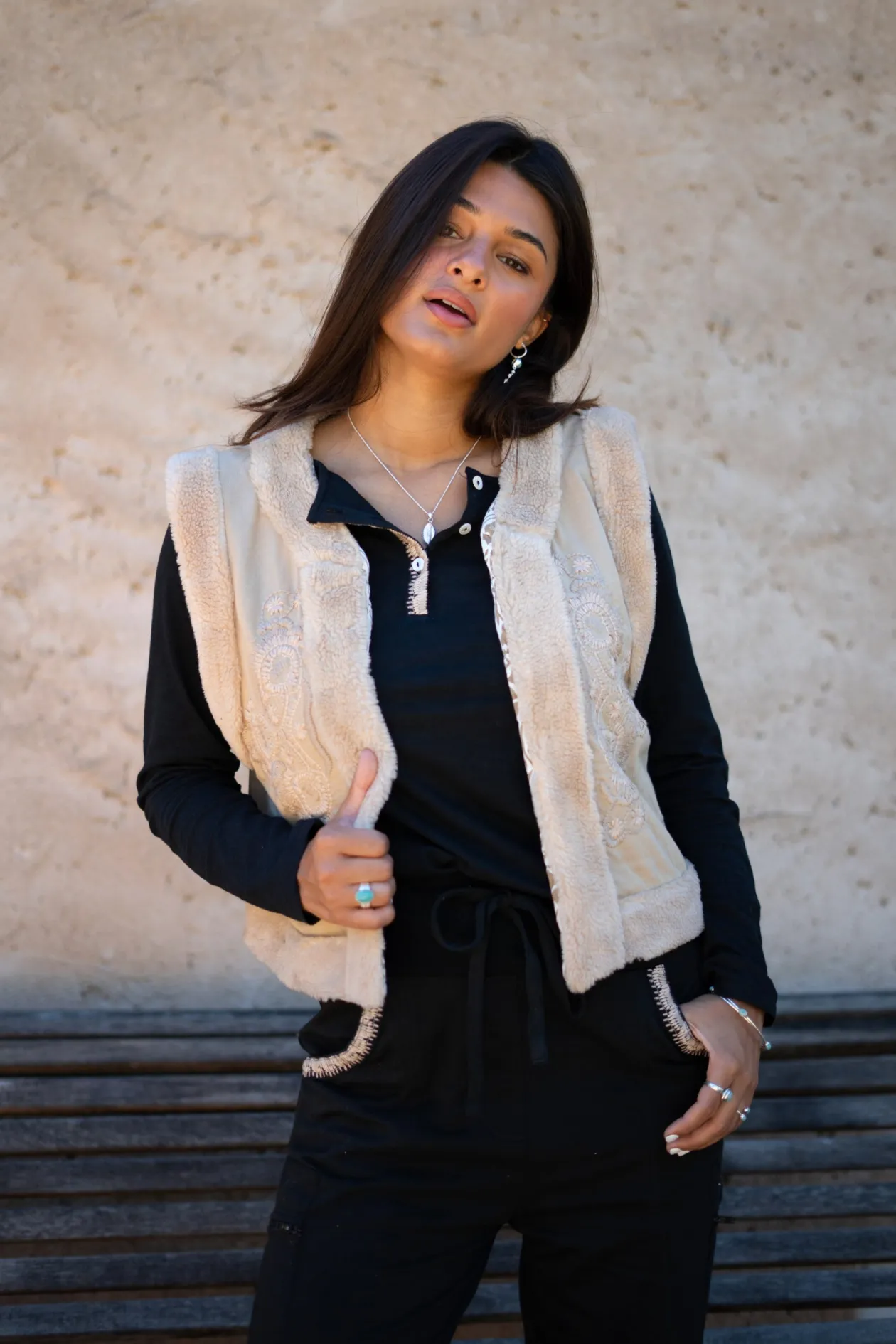 Cardigan Corazon Sand