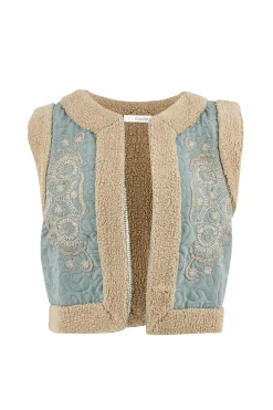 Cardigan Corazon Stone Blue