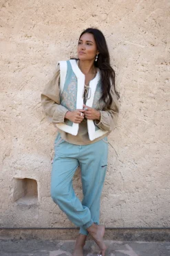Cardigan Corazon Stone Blue