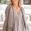 Cardigan Yolie Taupe