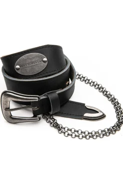 Ceinture en chaîne en cuir Nova
