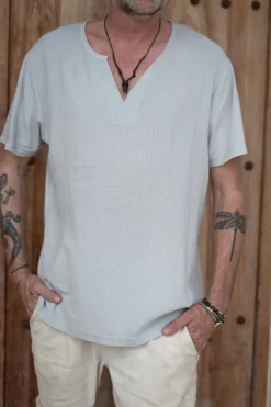 Chemise Ario Bleu clair