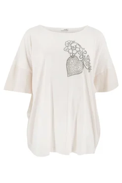 Chemise Carré Jersey Blanc
