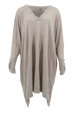 Chemise longue Havane Taupe