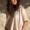 Chemise Square Jersey Sand
