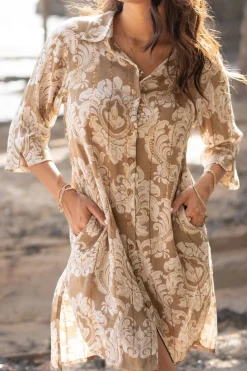 Chemisier Aletta Baroque Taupe