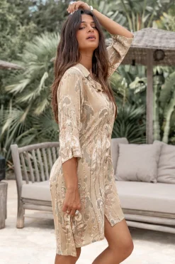 Chemisier Aletta Baroque Khaki