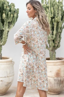 Chemisier Aletta Flower Sand