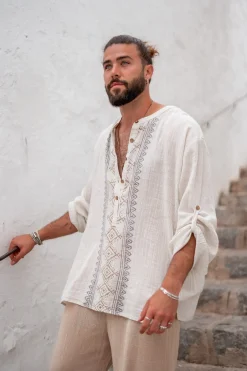 Chemisier Javi Beige