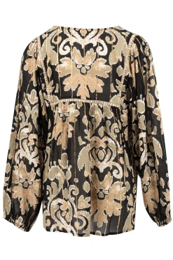 Chemisier Kiki Baroque Noir