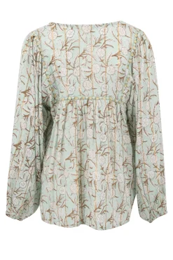 Chemisier Kiki Flower Mint