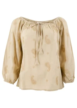 Chemisier Lace Esencia Sand