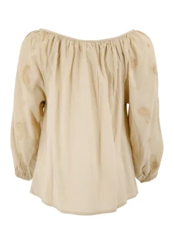 Chemisier Lace Esencia Sand