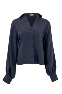 Chemisier Levy Bleu foncé