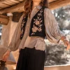 Chemisier Luciana Romance Taupe clair