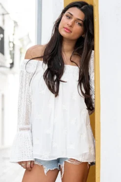 Chemisier Luna White