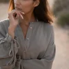 Chemisier Lyvia Kaki