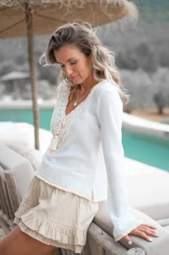 Chemisier Morena White