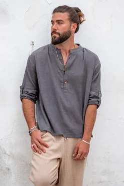 Chemisier Pablo Anthracite