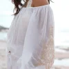 Chemisier Serena Cuenca Blanc
