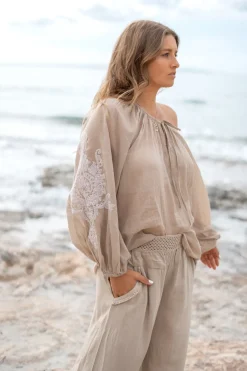 Chemisier Serena Cuenca Light Taupe