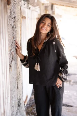 Chemisier Sonrisa Noir