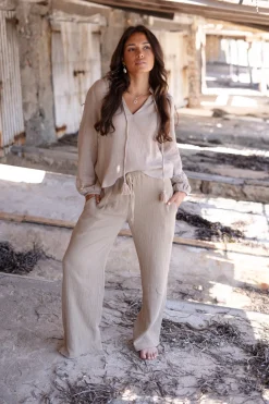 Chemisier Sonrisa Taupe