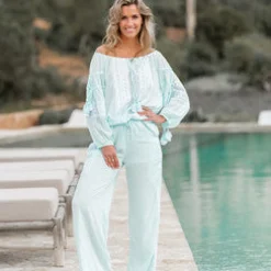 Chemisier Tassel Mint