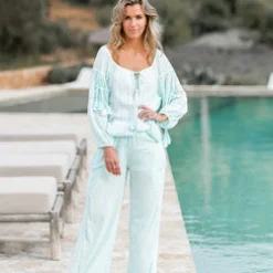 Chemisier Tassel Mint