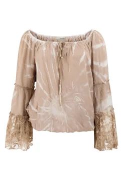 Chemisier Yira Batik Taupe