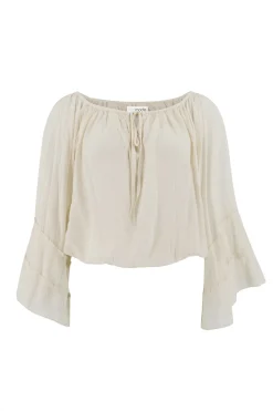 Chemisier Yira Boho Ecru