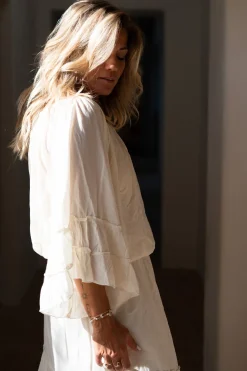Chemisier Yira Boho Ecru