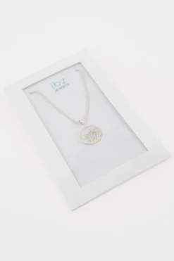 Collier de palmier en argent