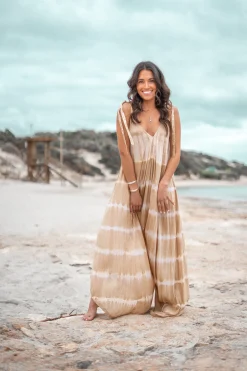 Combinaison Alma Tie Dye Sand/ Beige