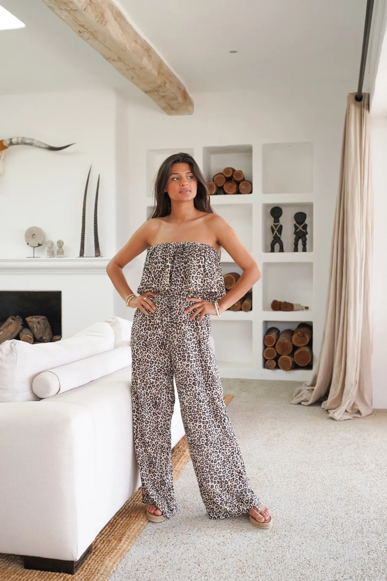 Combinaison Camila Leopard